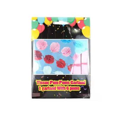 Paper Garland Holiday Supplies Decoration Party Supplies