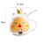 Japanese Cartoon Cat Ceramic Cup Creative Crown Lid Student Water Cup Holiday Gift Custom Mug