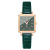 New Simple Square Engraved Digital Watch Simple Alloy Belt Quartz Watch Women 'S Watch Spot