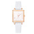 New Simple Square Engraved Digital Watch Simple Alloy Belt Quartz Watch Women 'S Watch Spot