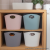 Z35-570 Plastic Household Portable Dirty Clothes Basket Bathroom Dirty Clothes Storage Basket Toilet Plastic Laundry Basket