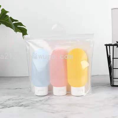 Customized Transparent PVC Plastic Film Three-Dimensional Zipper Bag Cosmetics Storage Bag Multifunctional Portable Travel Toiletry Bag
