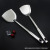 Kitchen Cooking Spoon and Shovel Two-Piece Set Household Anti-Scald Handle Spatula and Soup Spoon Stainless Steel Factory Wholesale