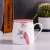 Cute Cartoon Unicorn Ceramic Cup with Cover Spoon Mug Student Water Cup Holiday Gift Custom Advertising