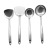 Stainless Steel Kitchenware Set Kitchen Utensils Cooking Spoon and Shovel Spatula Colander Soup Spoon Four-Piece Gift Kitchenware