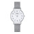 CCQ Brand Fashion Alloy Mesh Belt Quartz Women's Watch Versatile Small Digital Three-Pin Watch Women's Watch Wholesale