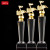 Music Singing Trophy Good Sound Award Speech Contest Trophy Anchor Host Golden Microphone Microphone Trophy Customization