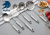 Stainless Steel Kitchenware Seven-Piece Wholesale Soup Spoon and Strainer Kitchen Supplies Cooking Spatula and Soup Spoon Kitchenware Set