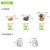 1/6 Serving Pots Acrylic Pc Gastronom Pan Transparent Tray Cold Dish Ice Plate Refrigerated Dumpling Plate Serving Plates