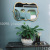 Modern Simple and Fashionable French Entry Lux Wrought Iron Decorative Wall Hangings Wash Basin Bathroom Mirror