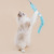 Pet Cat Supplies Fairy Feather Cat Teaser Sound Bell Funny Cat Artifact Cat Teaser Toy Long Brush Holder Cat Teaser