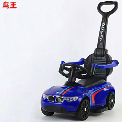 New with Music Light Children's Slip Walker Car Baby Four-Wheel Twist Walker Electric Children's Scooter