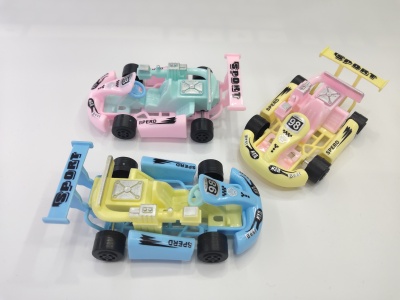 9325 Warrior Card Light Car Children's Toy Car Warrior Car Model Intelligence Toys