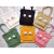 Canvas Reticule Student Book Carrying Cloth Bag  Large Capacity Folding Environmental Protection Convenient Shopping Bag