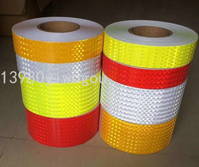 Pvc Monochrome Crystal Color Lattice Tape Reflective Adhesive Tape