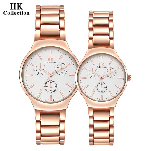 quartz watch factory direct sale couple watch a pair of alloy strap watch student watch boutique couple watch