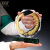 Green Marble Trophy Customized Wheat Crystal Medal Licensing Authority Customized Sales Trophy Creative Design Lettering