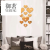 Factory Direct Sales Acrylic Heart Shape Mirror Surface Wall Sticker Combination Creative 3D Heart-Shaped Living Room Background Wall Decorative Painting