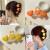 Summer Colored Loving Heart Grip Sweet All-Matching Updo Hair Back Hairpin Female Fluffy Large Hair Claw Japanese and Korean Clip