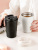 Portable Stainless Steel Coffee Cup Insulation Mug with Lid Boys Style Female Couple Good-looking Office Water Glass