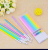 Birthday Candle Rainbow Birthday Candle Cake Decoration Party Creative Pencil Candle Decoration Artistic Taper and Candle