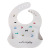 INS Hot Maternal and Child Supplies Baby Bib Waterproof Children's Silicone Bib Baby Saliva Pinny Disposable Summer