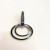 108 Small Double Ring Keychain Pet Buckle Luggage Buckle Metal Keychains Zinc Alloy Key Ring