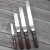 Manufacturers Supply Baking Utensils Butter Knife Wooden Handle Pie Knife Stainless Steel Cake Decorating Cream Scraper