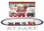 Electric Music Light Rail Car Toy Simulation Retro Train Children Boys and Girls Christmas Gift Cross-Border New Arrival