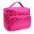 Portable Foldable Jacquard Large Capacity Portable Women's Cosmetic Bag Jewelry Storage Bag Travel Supplies Wash Bag