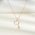 2021 Summer New Micro-Inlaid Diamond Key Pendant Necklace Niche Design Design Clavicle Chain All-Match Jewelry