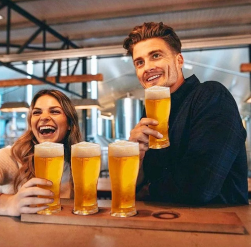 four-in-one wine glass party beer liquor divider