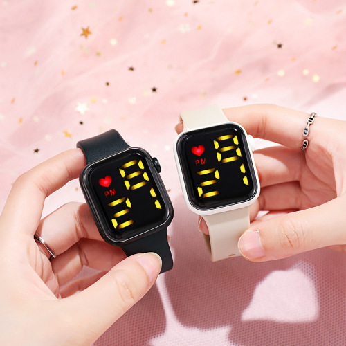 Apple Watch New E-Commerce Private Custom All-Match Men‘s and Women‘s Silicone Watch Apple Electronic Watch