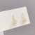 Opal Earrings Women's 2021 New Fashion High Sense Eardrop Earring S925 Silver Ear Studs Stud Earrings Summer Ornament