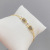 Small Waist Bracelet for Women Ins Special-Interest Design Simple Cold Style Retro Bracelet Girlfriends' Gift Fashion Temperament Bracelet