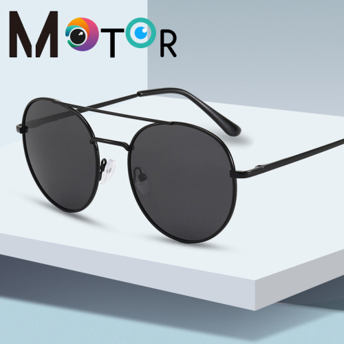 europe and america wind double beam sunglasses men‘s outdoor riding polarized glasses pressueless driving glasses cross-border manufacturers