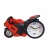 Retro Motorcycle Fashion Alarm Clock Personalized Creative Children's Toy Modeling Gift Decoration