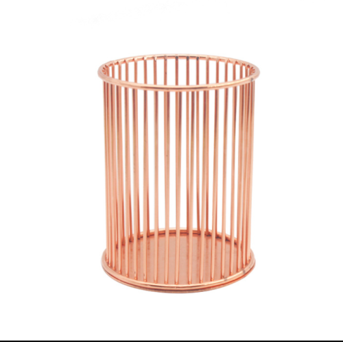 nordic style metal iron art pen container