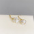 Opal Earrings Women's 2021 New Fashion High Sense Eardrop Earring S925 Silver Ear Studs Stud Earrings Summer Ornament