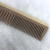 Factory Direct Sales Spot Vintage Mixed Wood Comb Wide Tooth Fine Tooth Comb Quality Assurance Non-Static Comb