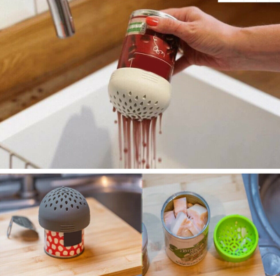 Cross-Border Creative Silicone Can Water Drainer