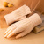 Knitted Knitting Wool Gloves Women's Winter Students Fleece-Lined Thickened Cycling and Driving Warm-Keeping and Cold-Proof Finger Half Finger Writing