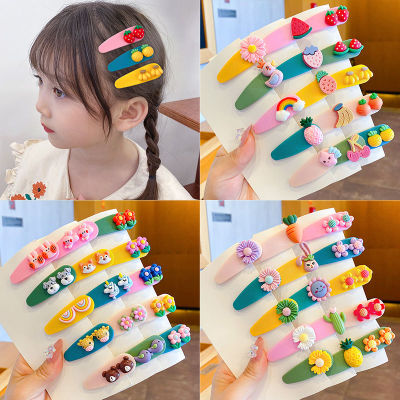 Children's Barrettes Korean Baby Hair Clip Headwear Little Girl's Broken Hair Liu Seaside Clip Cute Princess Hair Accessories Bb Clip