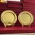 Customizable Metal Relief Commemorative Plate Enterprise Institution Business Award Plate Golden Disc Wholesale Universal Plate