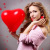 2.2G Thickened Wedding Supplies Heart-Shaped Balloon Wedding Room Wedding Arrangement Decoration Heart-Shaped Matte Ball