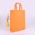 Factory Color Coated Clothing Advertising Non-Woven Bag Custom Handbag Non-Woven Fabric Three-Dimensional Pocket Spot