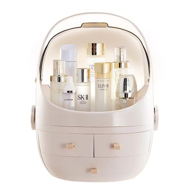 Aidihua Net Red  Care Cosmetics and Jewelry Integrated Dressing Table Storage with Mirror Home Large Capacity Dustproof