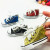 Mini Simulation Shiny Gold Glitter Canvas Shoes Keychain Pendant Sports Shoes Bags Automobile Hanging Ornament Creative Gifts