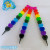 Factory Direct Sales Three-Dimensional Love Heart 10 Crayon, Colored Loving Heart Beads 10 Different Colors