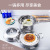 Stainless Steel Three-Layer Thickened Korean Steamer Double Grate Steamer Non-Magnetic Stainless Steel Compound Bottom High-End Gift Wholesale